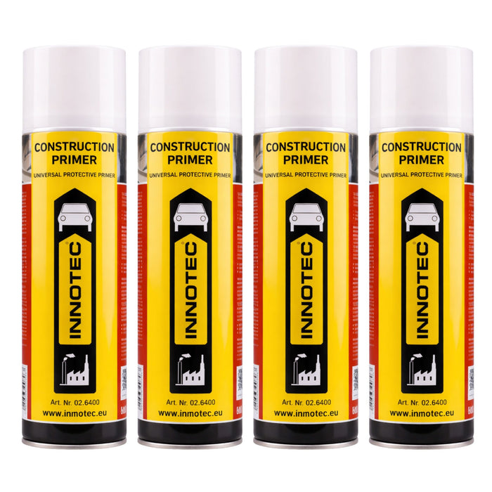 Innotec Construction Primer - Weiß (0100), 4er-Set, Artikelnummer 1301-2