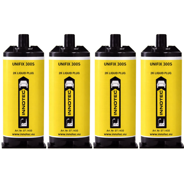 Innotec Unifix 300 S - Anthrazit (5020), 4er-Set, Artikelnummer 1535