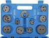22 tlg. Universal Bremskolbenrücksteller Set Bremssattel Kolben Wind Zurück Tool Kit Bremse Instandsetzung Werkzeug Bremskolben