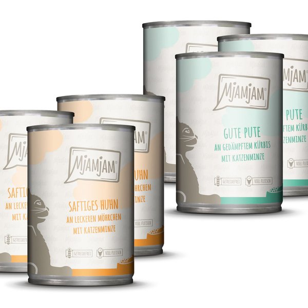 Nassfutter Wagenheber Premium (6 uds x 400 g) (Refurbished A+)