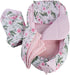 5 teilig Babynestchen Set Babynest 90x50 herausnehmbarer Einsatz Bett Kuschelnest Krabbeldecke Medi Partners für Babys Neugeborene 100% Baumwolle