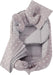 5 teilig Babynestchen Set Babynest 90x50 herausnehmbarer Einsatz Bett Kuschelnest Krabbeldecke Medi Partners für Babys Neugeborene 100% Baumwolle 