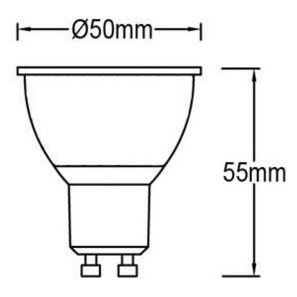 Kaltlicht LED-Glühbirne Panasonic Corp. CorePro MAS SpotVLE A+ 5 W 400 Lm (Warmes Weiß 2700K)