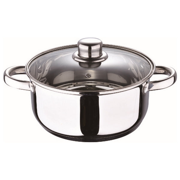 Topfset San Ignacio Cassel Edelstahl Silberfarben (7 pcs)