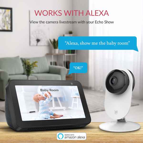 Videoüberwachungskamera YI 1080 px WIFI Innen (Refurbished B)