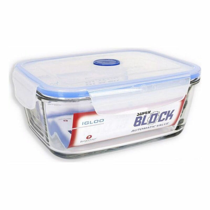 Lunchbox Borgonovo Superblock Luftdicht Glas