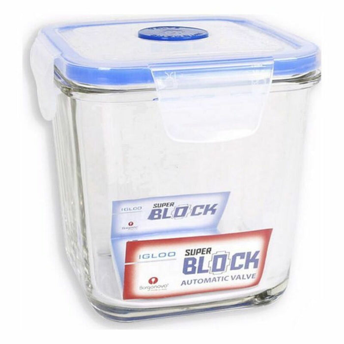 Lunchbox Borgonovo Superblock Luftdicht Glas