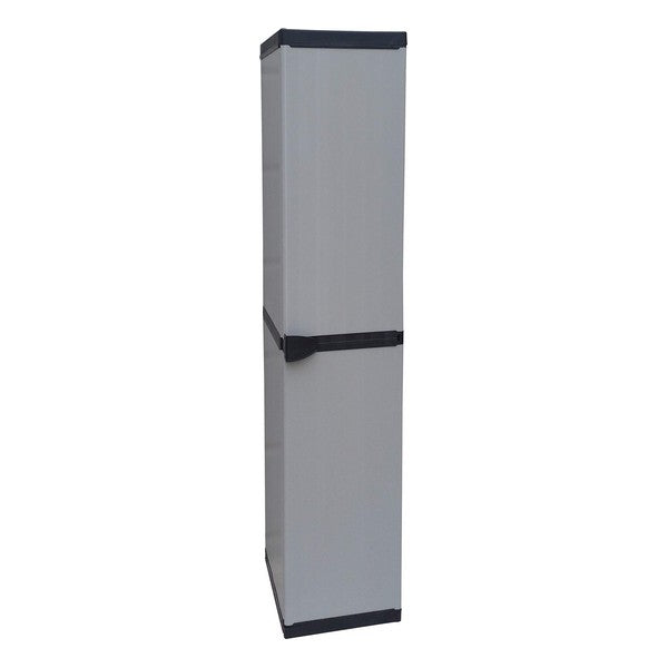 Schrank Harz Schwarz/Grau (Refurbished D)