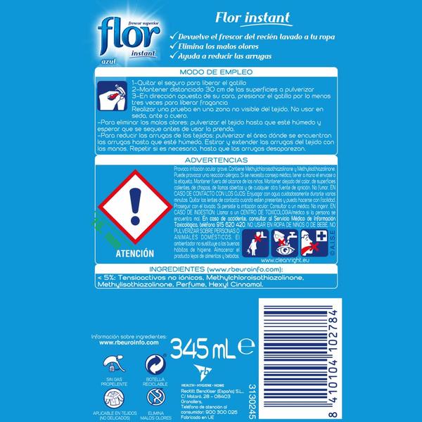 Weichspüler Konzentrat Flor Instant (4 uds) (Refurbished A+)