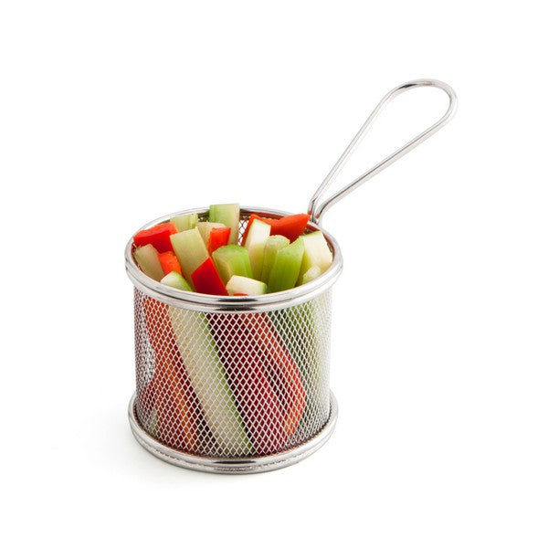 Körbchen für Finger-Food Quid Select Edelstahl (10 x 8 cm)