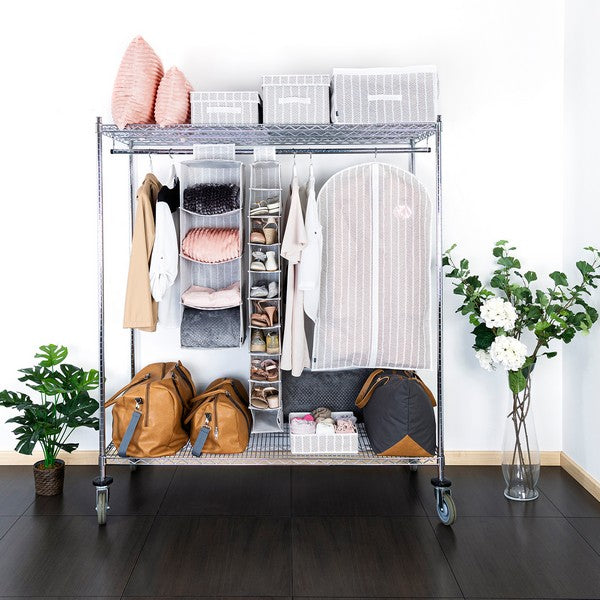 Mehrzweck-Organizer Quid Cotton Textil (45 x 45 x 70 cm)
