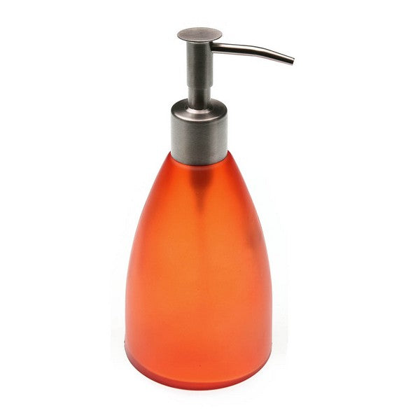 Seifenspender Orange Kristall (6,2 x 10,6 x 6,2 cm)