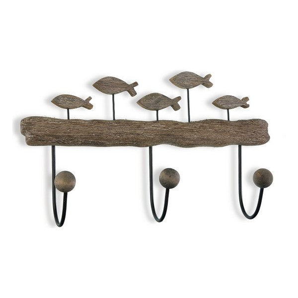 Garderobe Fishes Metall (10,5 x 23 x 40 cm)