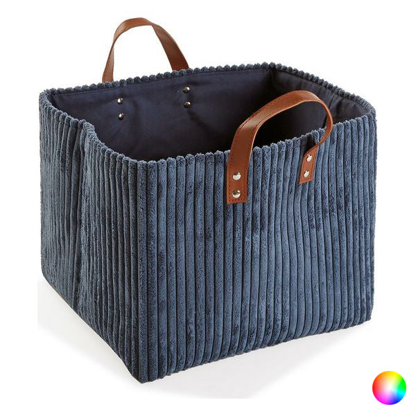 Korb Corduroy Textil (30 x 25 x 30 cm)