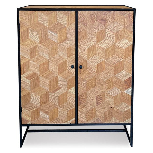 Schuhschrank Emma Metall Holz MDF (30 x 110 x 90 cm)