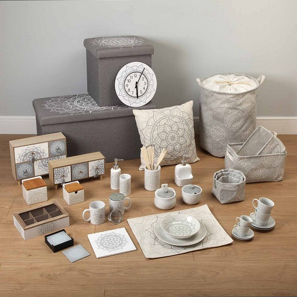Badezimmer Set Mandala aus Keramik
