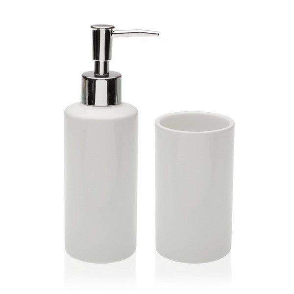 Badezimmer Set White aus Keramik