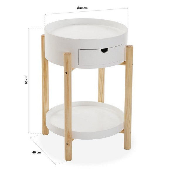 Beistelltisch Holz MDF (40 x 60 x 40 cm)