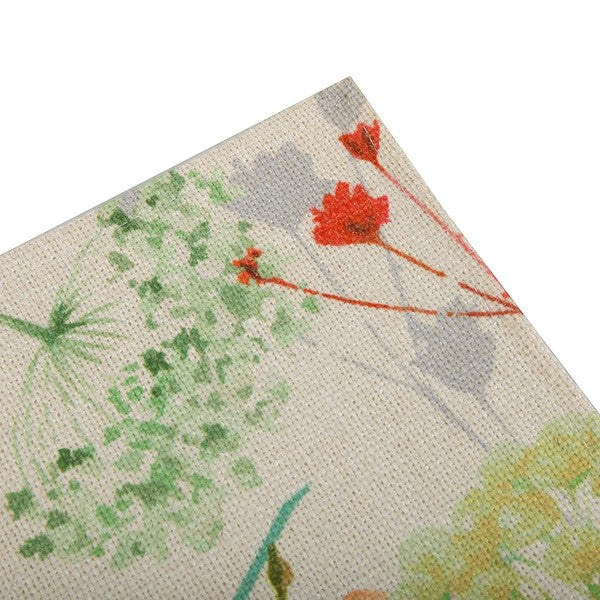 Untersetzer Blume Polyester (36 x 0,5 x 48 cm)