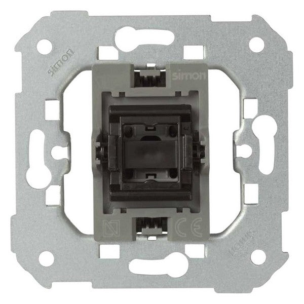 Einzelner Schalter Simon 7700101 Aluminium PC