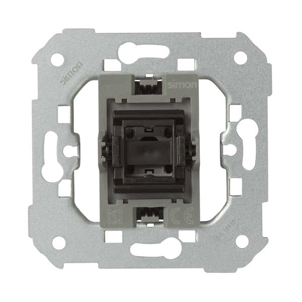 Einzelner Schalter Simon 7700101 Aluminium PC