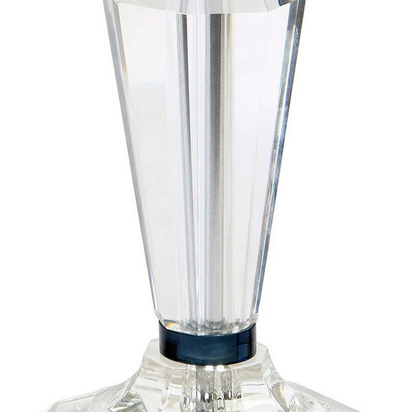 Tischlampe Dekodonia Kristall Traditionell (28 x 46 cm)