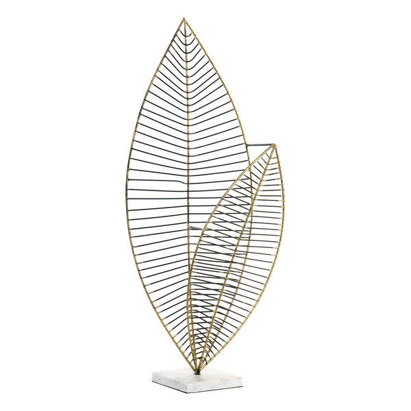 Deko-Figur Dekodonia Metall Marmor (25 x 10 x 53 cm)