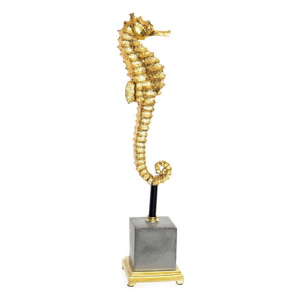 Deko-Figur Dekodonia Seepferdchen Metall Harz (12 x 12 x 57 cm)