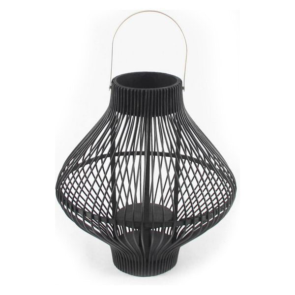 Kerzenschale Dekodonia Kristall Rattan