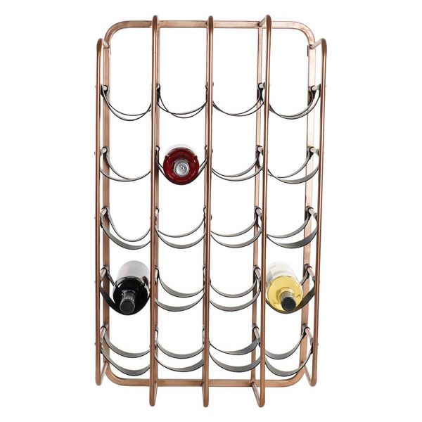 Flaschenregal Dekodonia Metall Polyurethan (45 x 18 x 80 cm) Weinregal