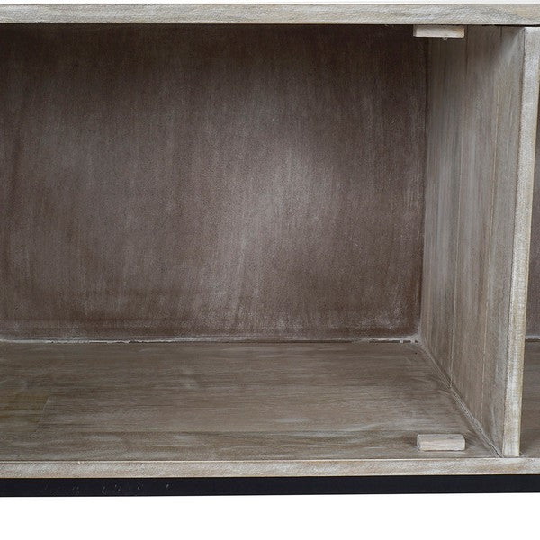 TV-Tisch mit Schubladen Dekodonia Mango-Holz (150 x 40 x 56 cm)