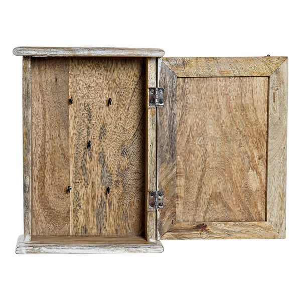 Schlüsselschrank DKD Home Decor Messing Mango-Holz (21 x 8 x 28 cm)
