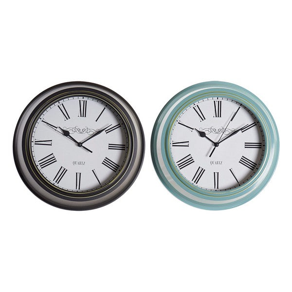 Wanduhr Dekodonia PVC Kristall (2 pcs)