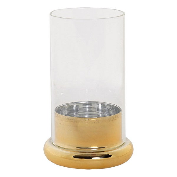Kerzenschale Dekodonia Kristall Eisen (Ø 14 cm)