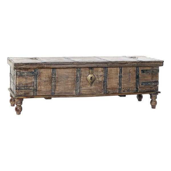 Truhe Dekodonia Mango-Holz Metall (140 x 39 x 46 cm)