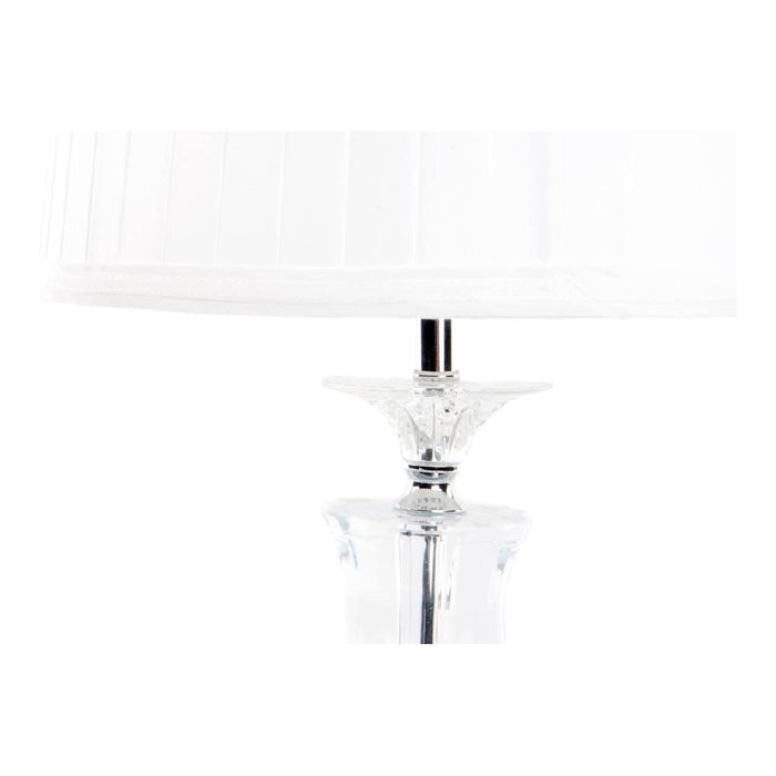 Tischlampe DKD Home Decor Metall Stoff Kristall (2 pcs) (30 x 30 x 48 cm)