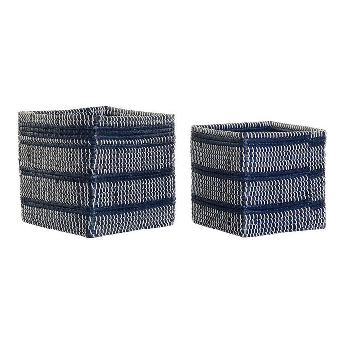Korb-Set DKD Home Decor Faser Araber (2 pcs)