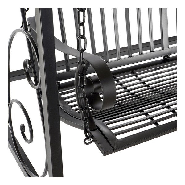 Bank mit Rückenlehne DKD Home Decor Schaukel Metall (146 x 85 x 212 cm)