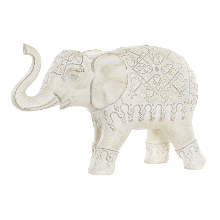 Deko-Figur DKD Home Decor Harz Elefant (26 x 10 x 17 cm)