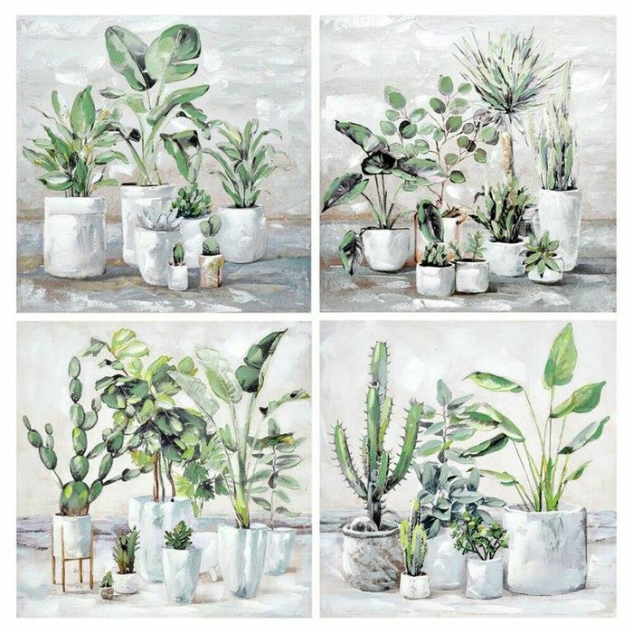 Bild DKD Home Decor Blumentopf (80 x 3 x 80 cm) (4 pcs)