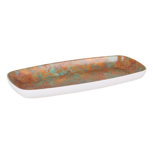 Tablett für Snacks Viejo Valle Goji Melamine Weiß (27 x 12 x 2,5 cm)