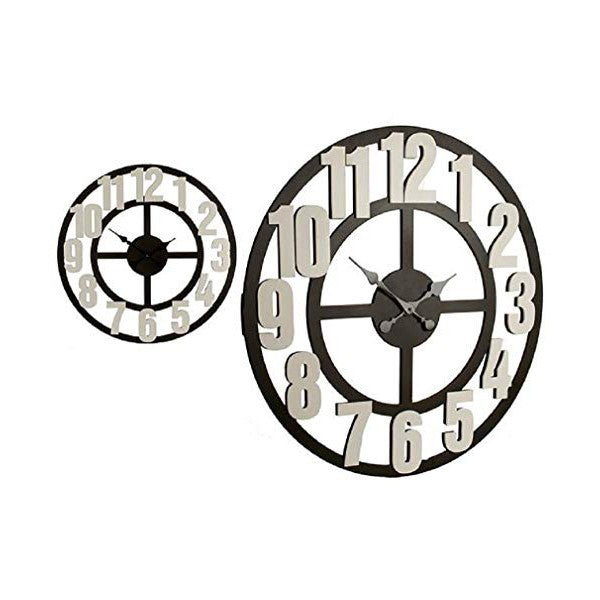 Wanduhr Holz (80 x 4,5 x 80 cm)