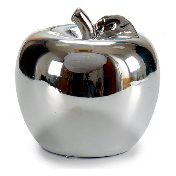 Dekorative Früchte Gift Decor Verchromtes Silber (18 x 16 x 18 cm)