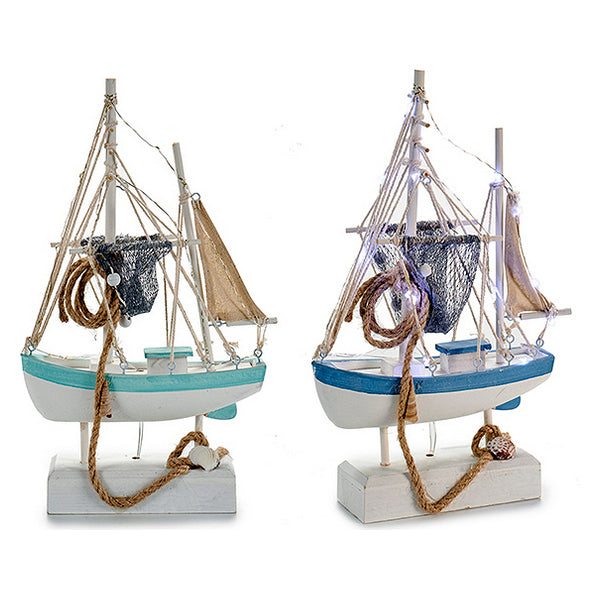 Barco Gift Decor Holz Holz (6 x 32 x 19,5 cm) LED-Lichter