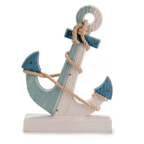 Deko-Figur Gift Decor Schnur Holz (7,5 x 32,5 x 24 cm) LED-Lichter