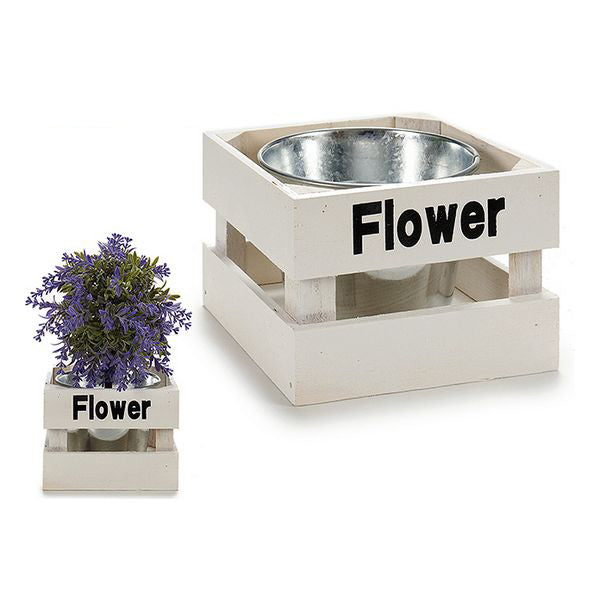 Blumentopf Weiß