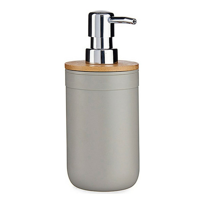 Seifenspender Grau Bambus PP (350 ml)