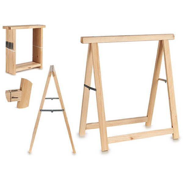 Staffelei Holz (39 x 75 x 74	 cm)