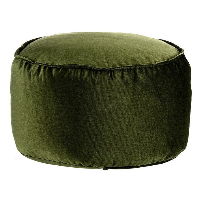 Puff Polyester grün polystyrol (60 x 35 x 60 cm)