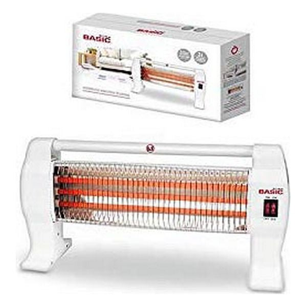 Elektrische Quarzheizung Basic Home 1200W Weiß